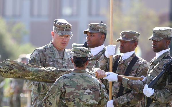 With colors cased, Muleskinners mark start of deployment