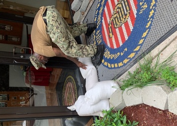 Naval Support Activity Hampton Roads Prepares for Hurricane Dorian