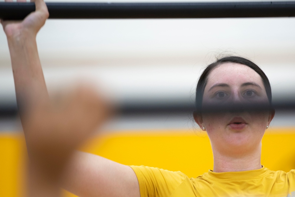 Secretary Esper Works Out With Troops in Stuttgart