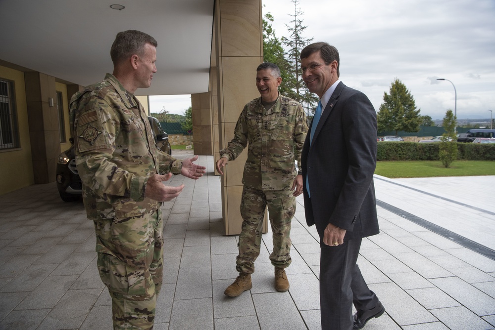 Secretary Esper Visits U.S. Africa Command