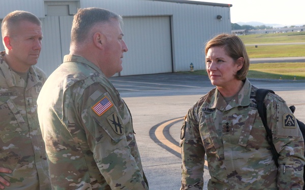LTG Richardson Arrives at Dobbins Air Reserve Base