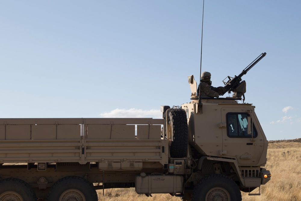 Guardsmen conduct medical evacuation training