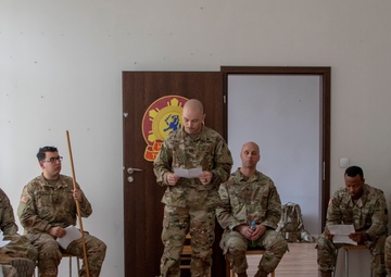 U.S. Soldiers participate in rehearsal of concept drill