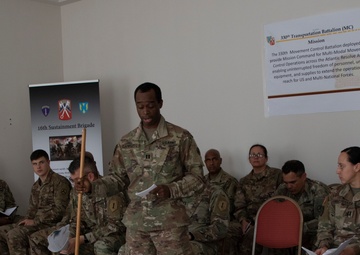 U.S. Soldiers participate in rehearsal of concept drill