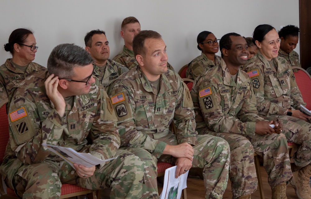 U.S. Soldiers participate in rehearsal of concept drill