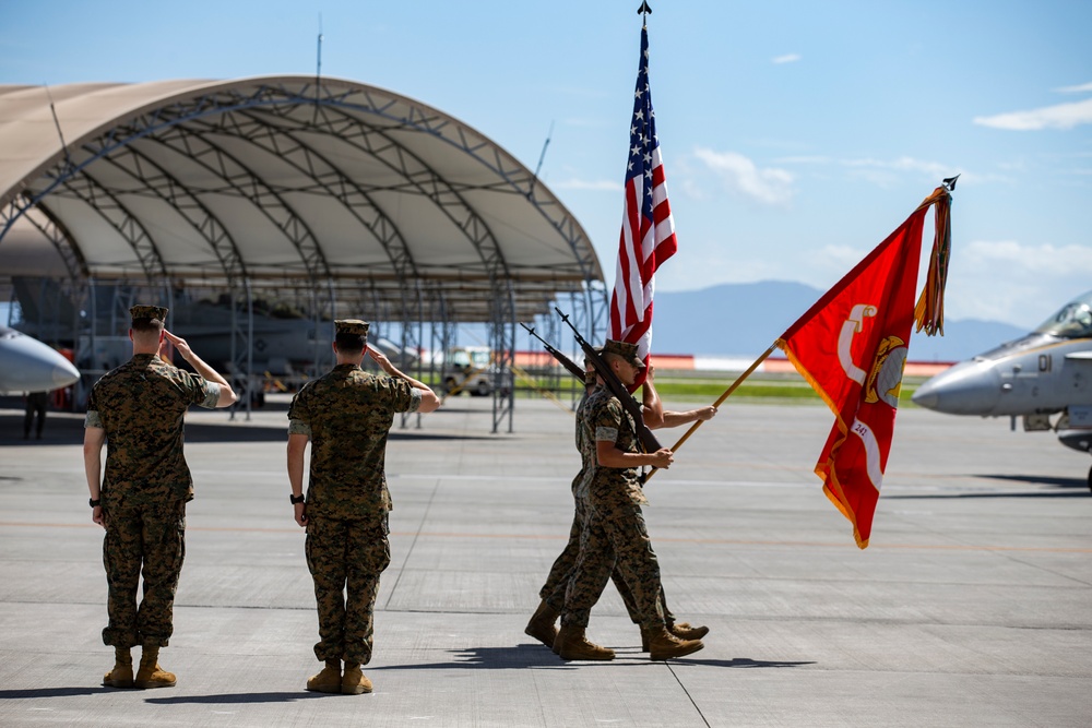 VMFA(AW)-242 Changes Command