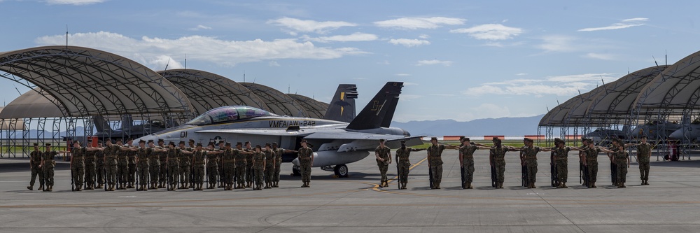 VMFA(AW)-242 Changes Command