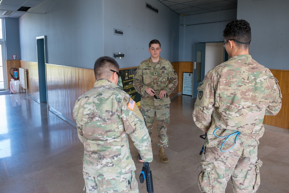 USAG Benelux MPs perform Law Enforcement Certification