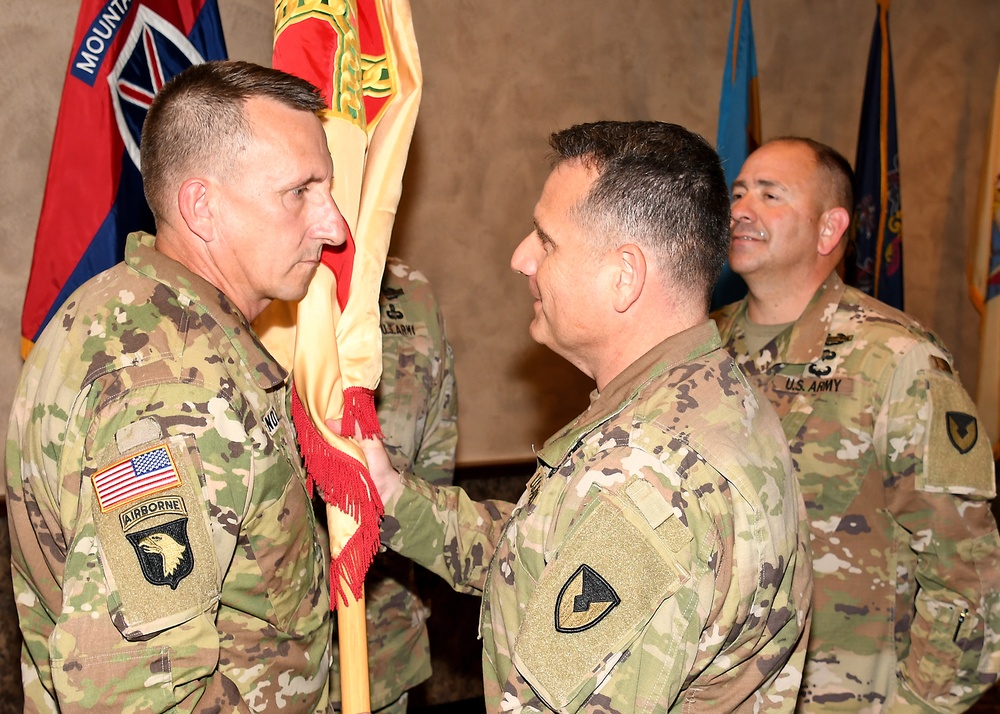 Fort Drum community bids farewell to garrison senior enlisted adviser, welcomes incoming CSM