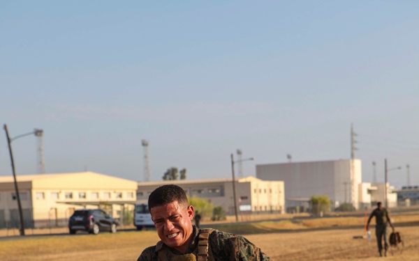 SPMAGTF-CR-AF Marines complete Martial Arts Instructor Course while deployed