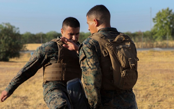SPMAGTF-CR-AF Marines complete Martial Arts Instructor Course while deployed