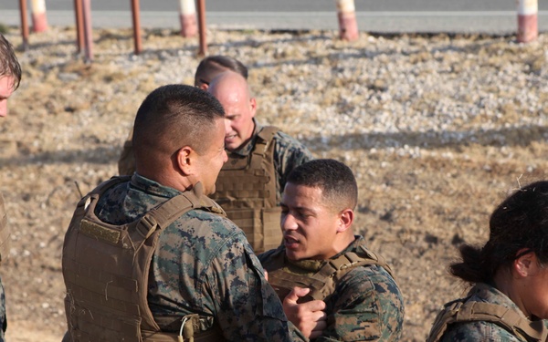 SPMAGTF-CR-AF Marines complete Martial Arts Instructor Course while deployed