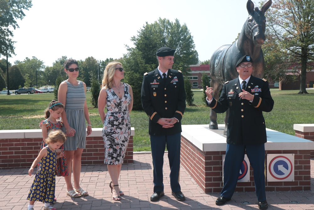 1st TSC Hosts a Promotion Ceremony