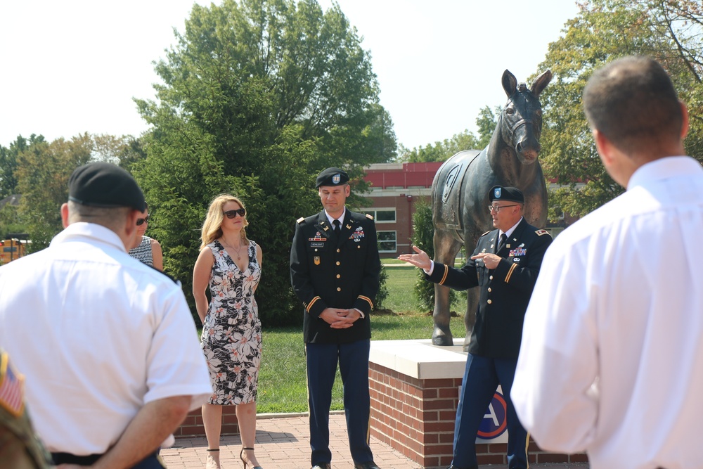 1st TSC Hosts a Promotion Ceremony