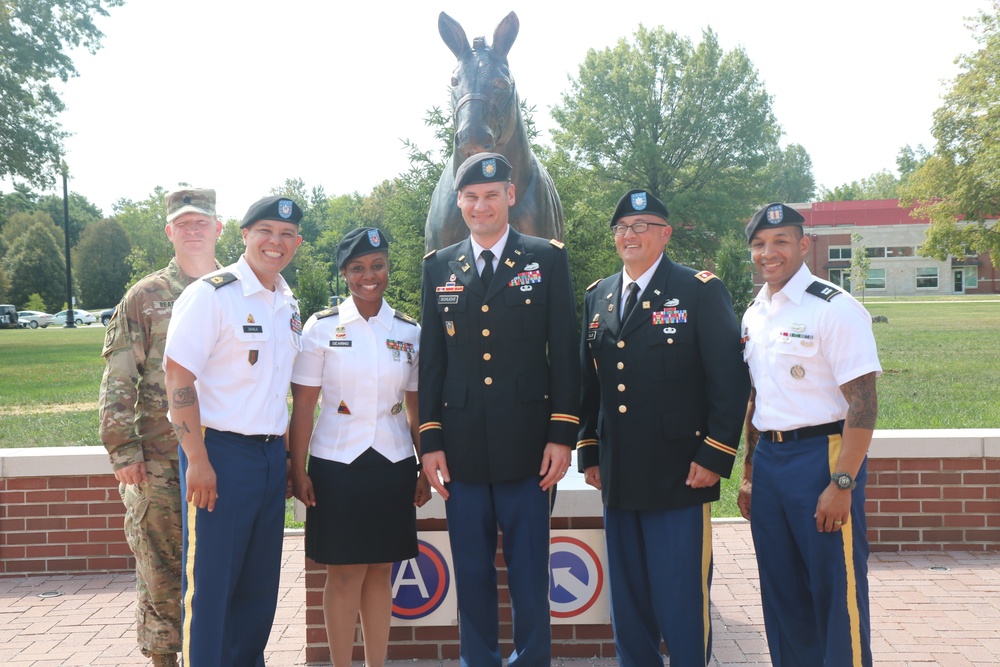 1st TSC Hosts a Promotion Ceremony