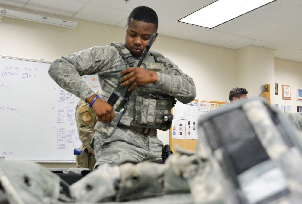 The 145th SFS trains in the Last Frontier