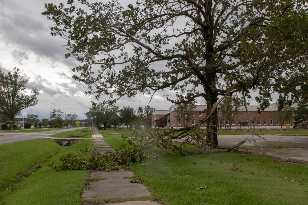 Immediate Damage assessment of Hurricane Dorian