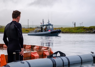 Navy EOD tests unmanned systems and expeditionary mine countermeasures capabilities in Alaska