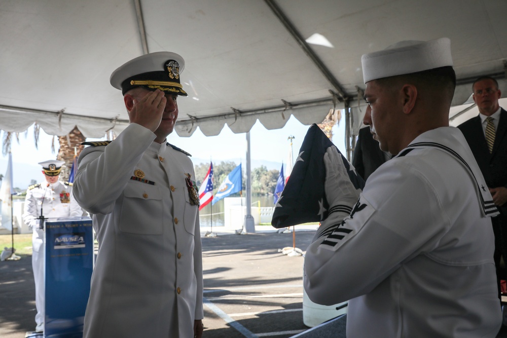 Hembree-Bey Relieves Braunbeck as Commanding Officer of Naval Surface Warfare Center Corona