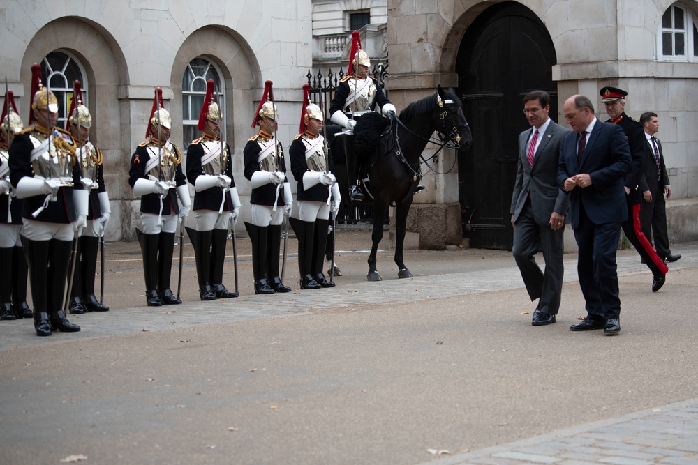Secretary Esper Meets with British Secretary of State for Defense
