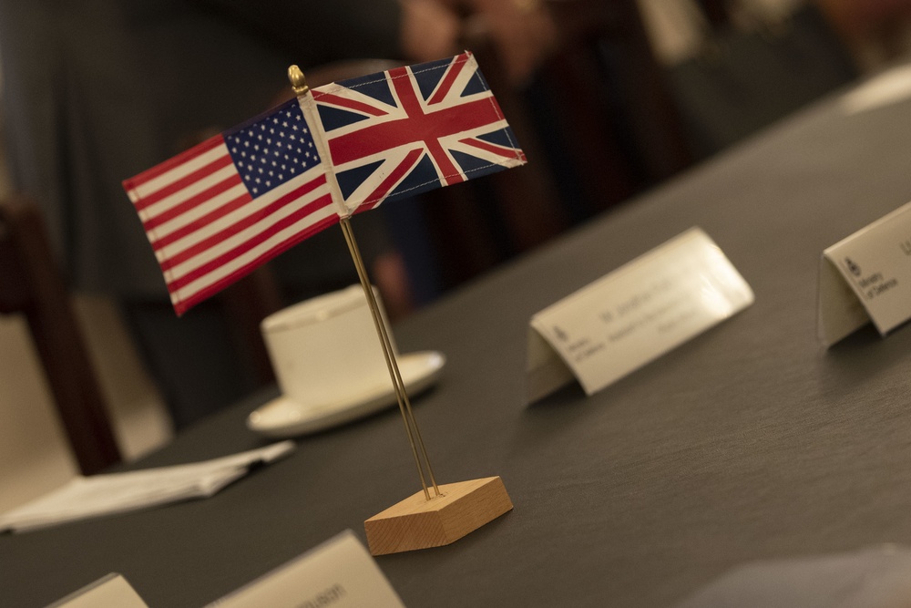 Secretary Esper Meets with British Secretary of State for Defense