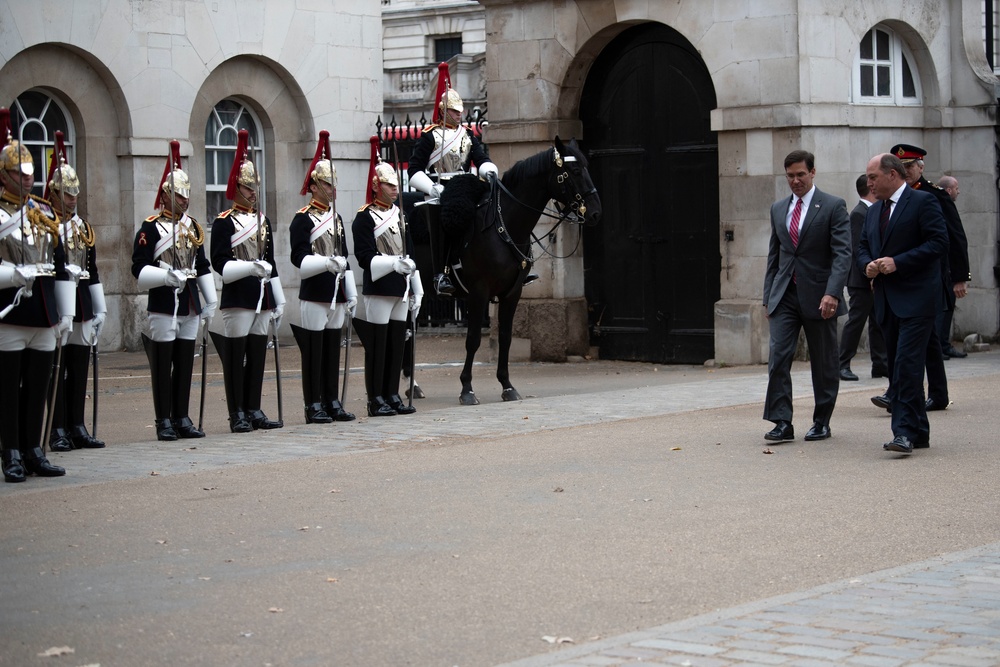 Secretary Esper Meets with British Secretary of State for Defense