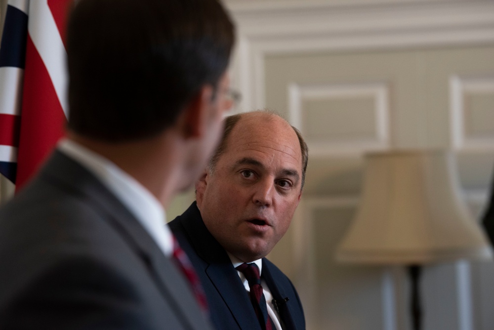 Secretary Esper Meets with British Secretary of State for Defense