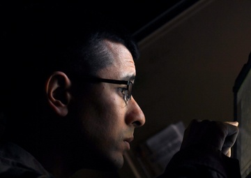 Creech at night: MQ-9 maintainers support non-stop operations