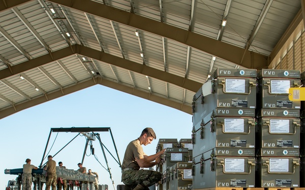 Ammo, maintenance and pilots: how a strike mission is accomplished
