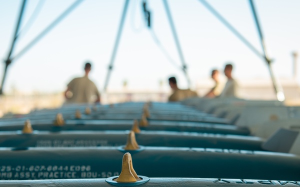 Ammo, maintenance and pilots: how a strike mission is accomplished