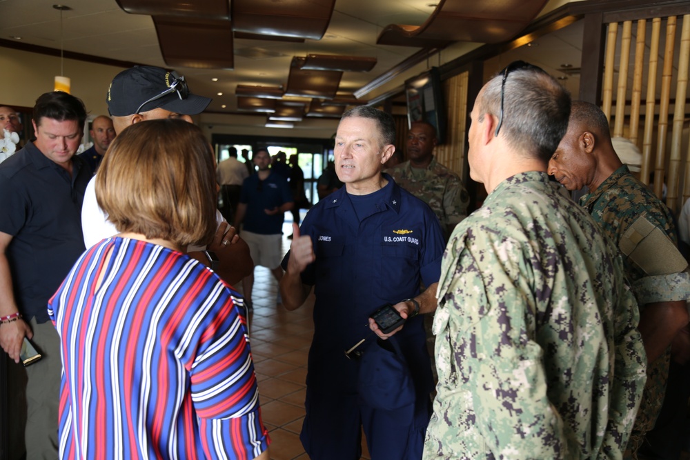 Coast Guard Seventh District commander visits Nassau, Bahamas