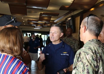 Coast Guard Seventh District commander visits Nassau, Bahamas
