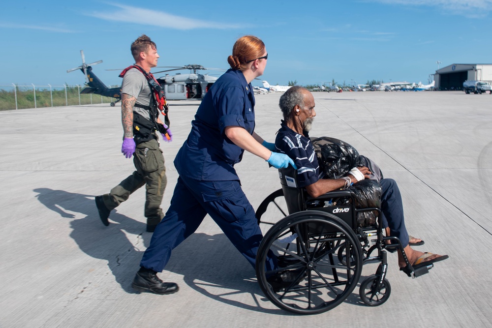U.S. Navy and Coast Guard Transport Dorian Victims