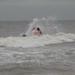 Rough beach conditions in the wake of Hurricane Dorian