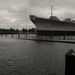 Battleship Wisconsin in the Wake of Hurricane Dorian