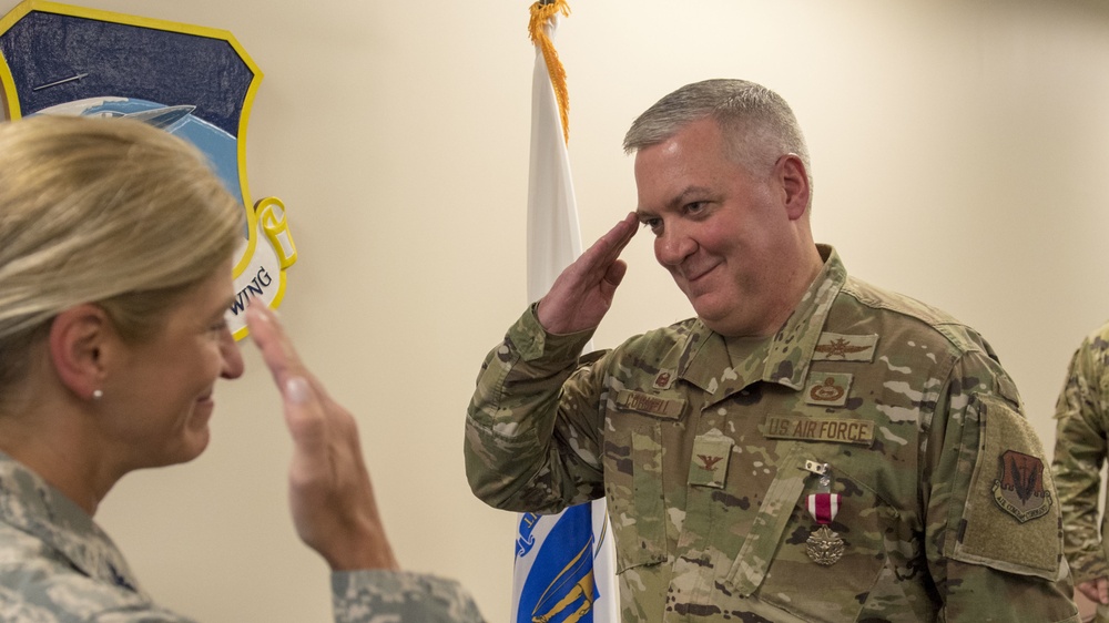 202nd ISRG Commander Col. Michael Cornell receives Meritorious Service Medal
