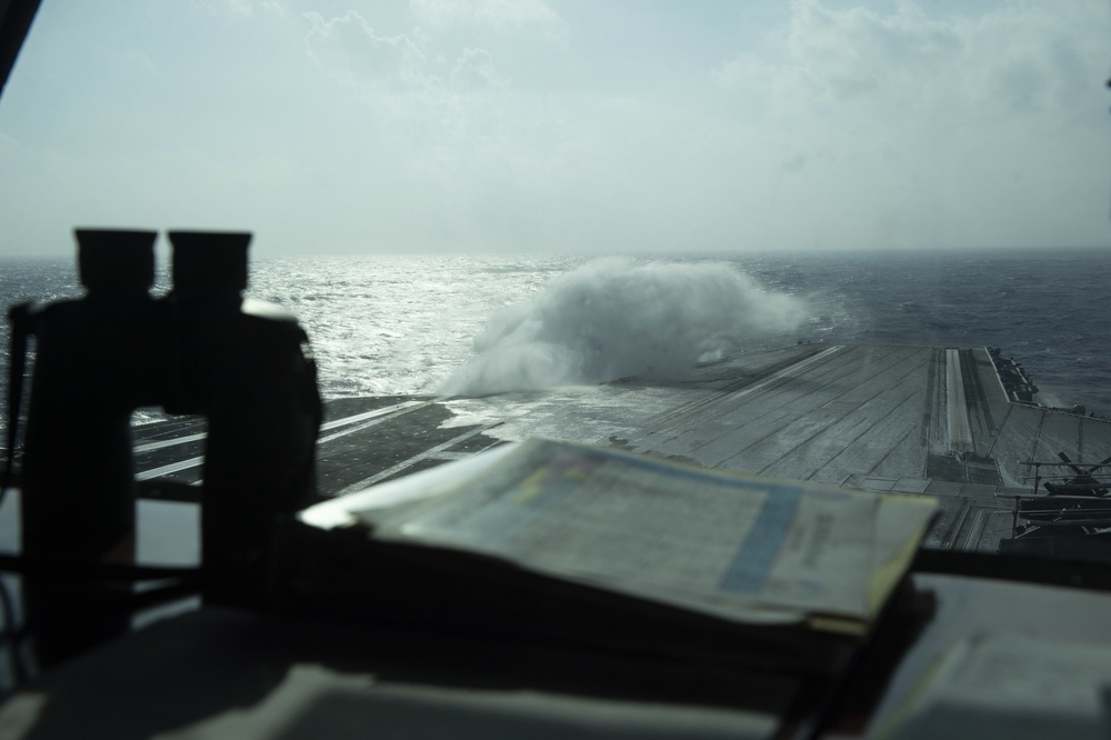 USS Dwight D. Eisenhower Underway