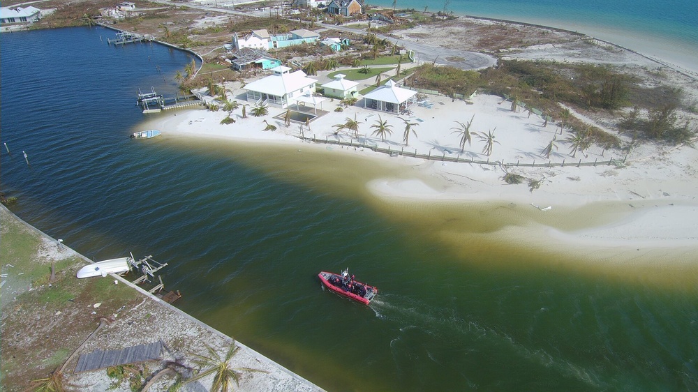 Coast Guard continues Hurricane response operations in Bahamas