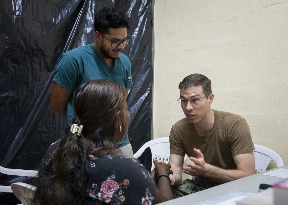 USNS Comfort visits Cedros, Trinidad