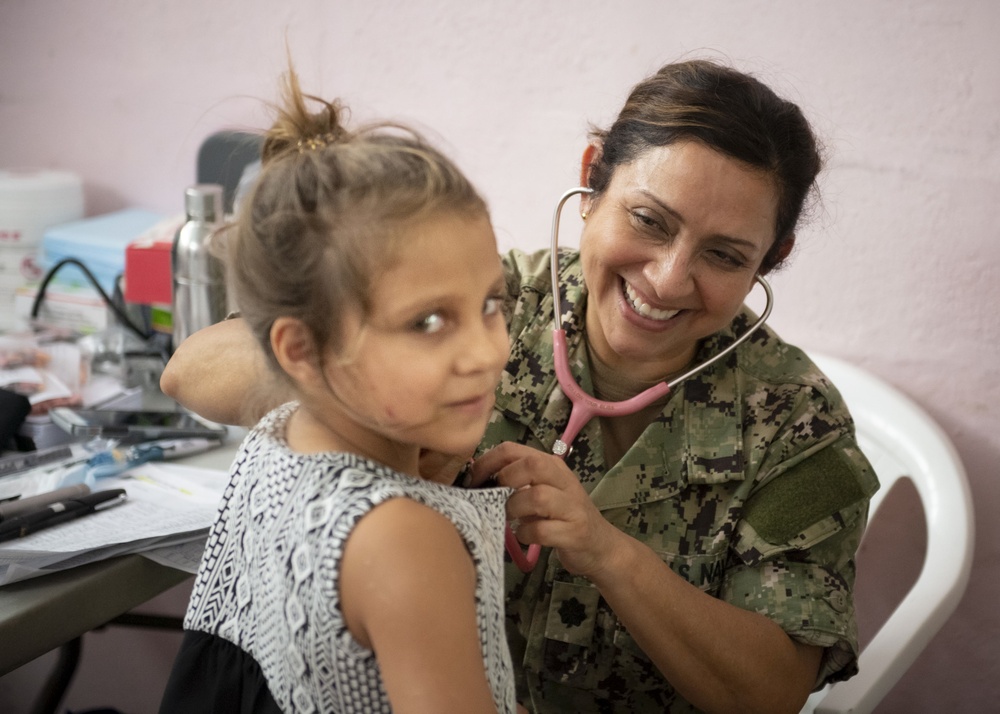 USNS Comfort visits Cedros, Trinidad