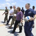DoD and Bahamian Leadership Survey Storm Damage