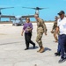 DoD and Bahamian Leadership Survey Storm Damage