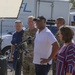 DoD and Bahamian Leadership Survey Storm Damage