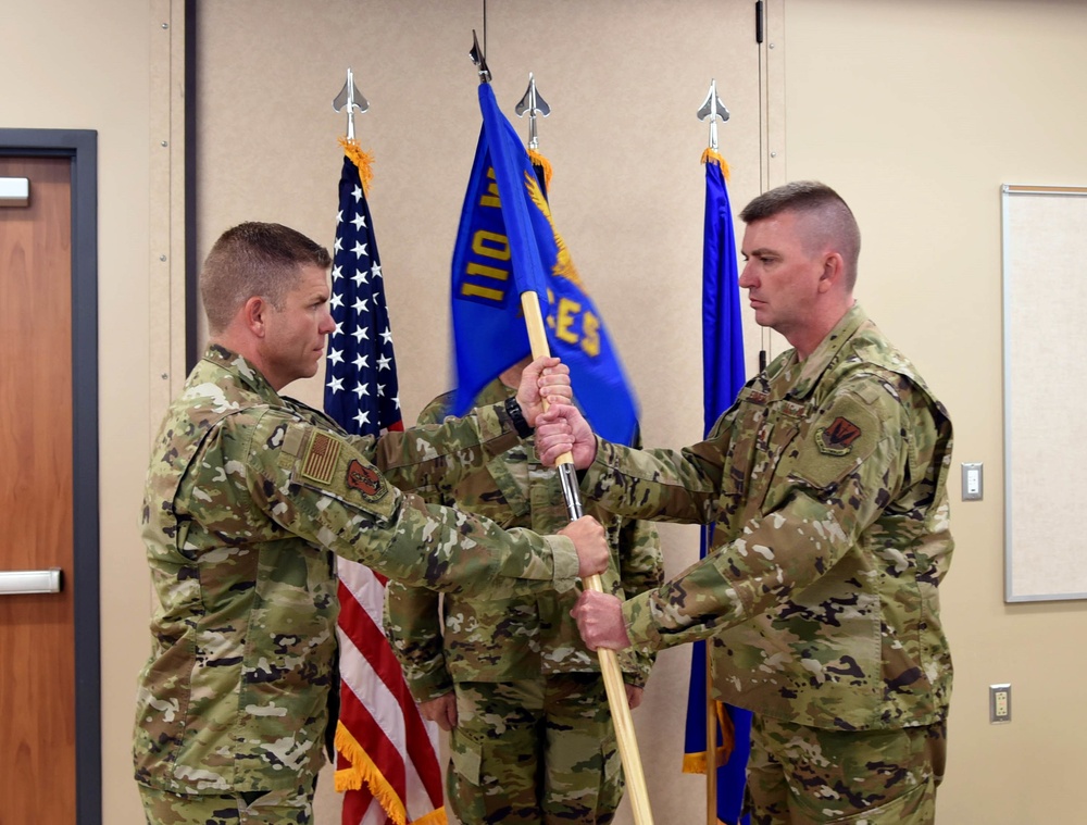 The 110th Wing Civil Engineering Squadron gets new commader