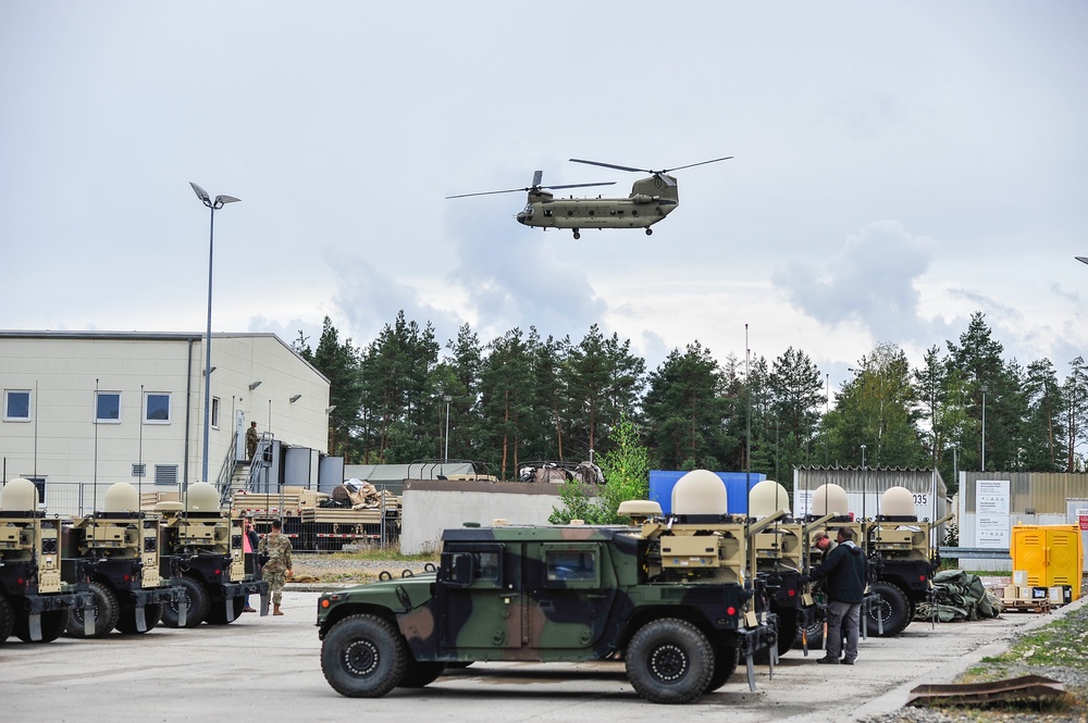 Chinook Passes Communication Gear