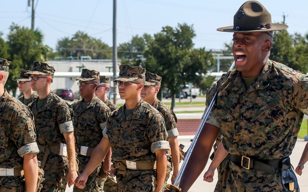 India Company Recruits Drill