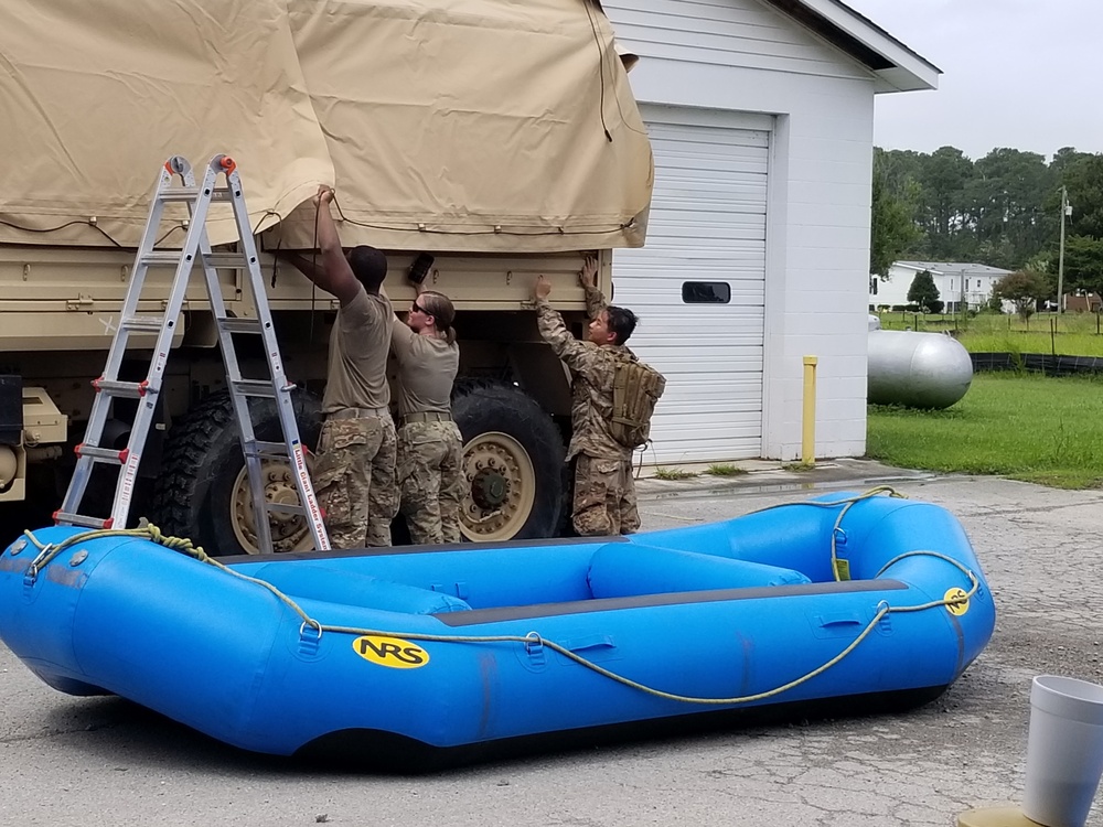 NCNG Supports Hurricane Dorian response