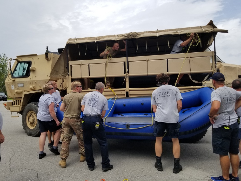 NCNG Supports Hurricane Dorian response