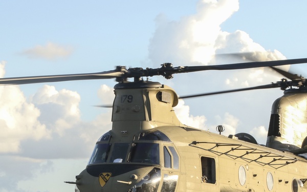 U.S. Army Helicopters Deploy to Bahamas