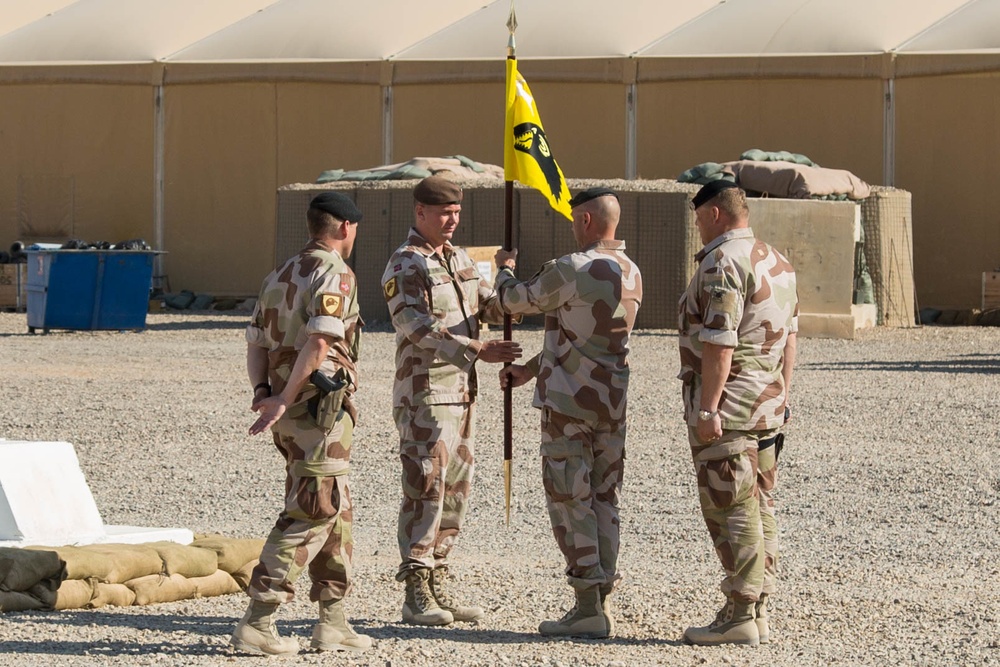 Task Force Viking Change of Command